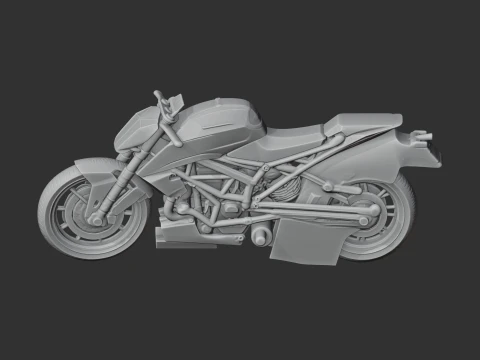 KTM Duke 3D Model