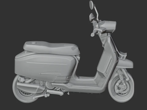 Lambretta 3D Model
