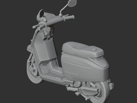 Lambretta 3D Model