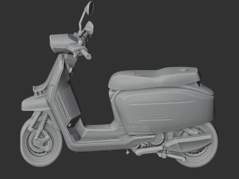 Lambretta 3D Model