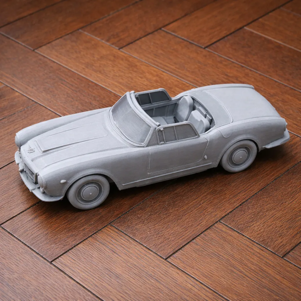 Lancia Aurelia 3D Model .c4d .max .obj .3ds .fbx .stl .blend 