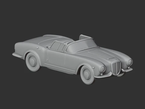 Lancia Aurelia 3D Model