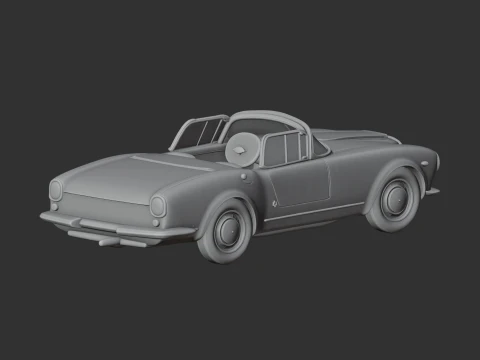 Lancia Aurelia 3D Model