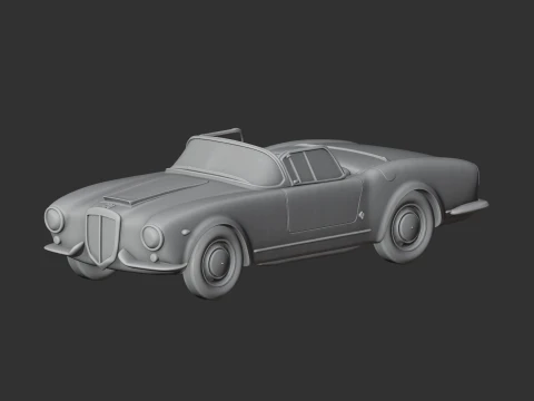 Lancia Aurelia 3D Model