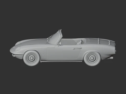 Lotus Elan 3D Model