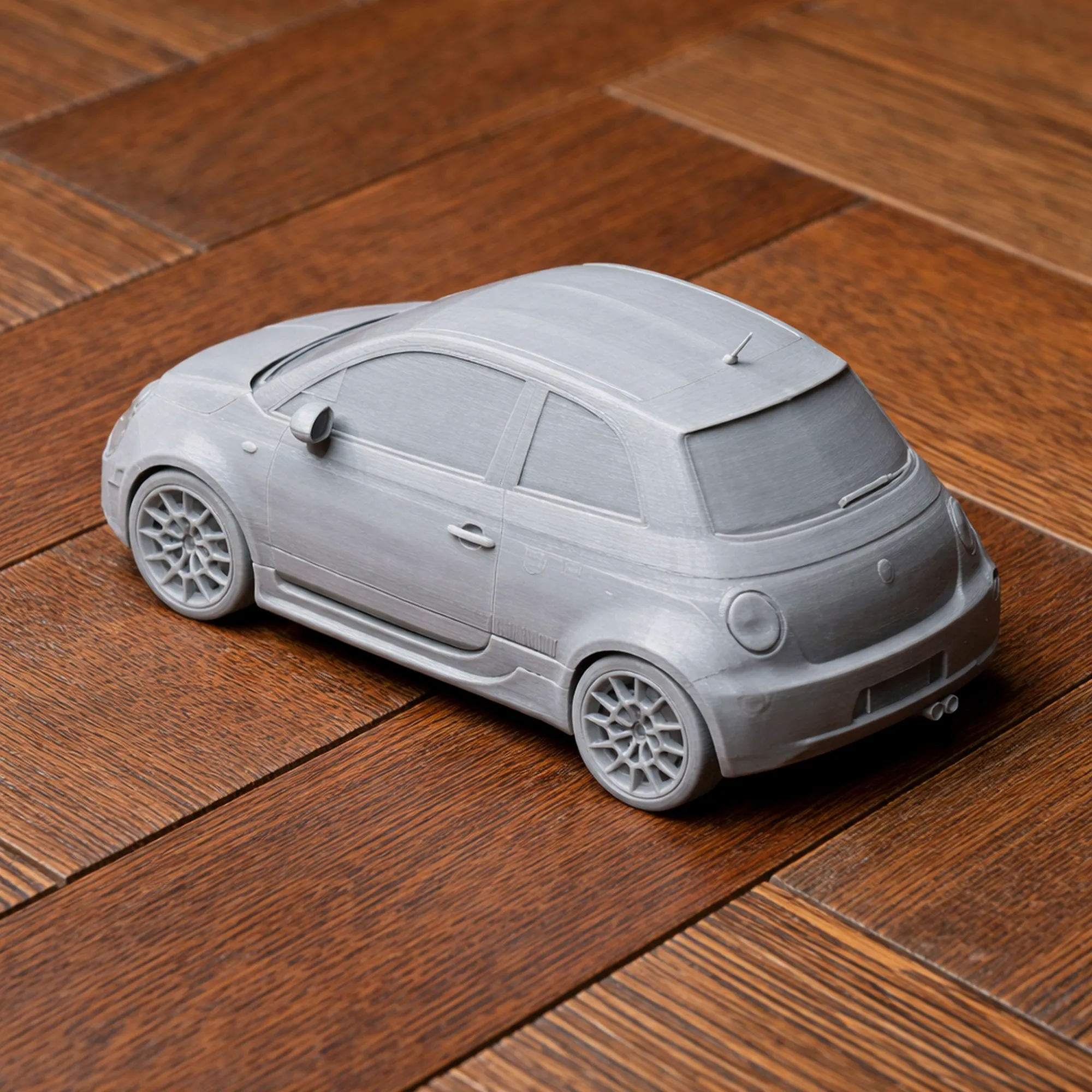 Abarth 3D Model .c4d .max .obj .3ds .fbx .stl .blend 
