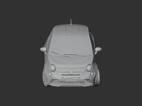Abarth 3D Model