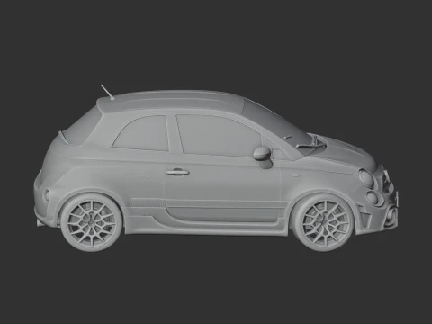 Abarth 3D Model