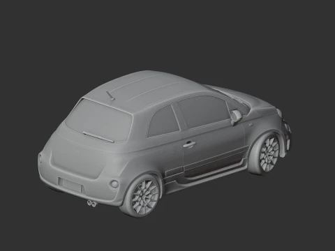 Abarth 3D Model