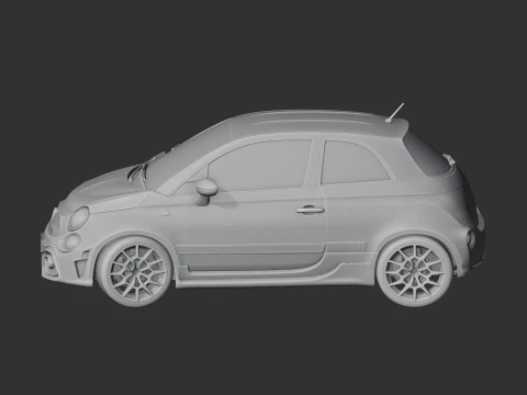 Abarth 3D Model