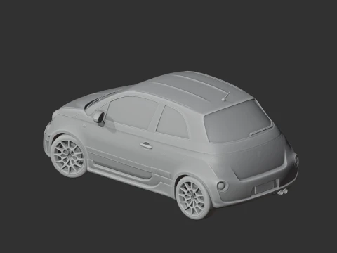 Abarth 3D Model