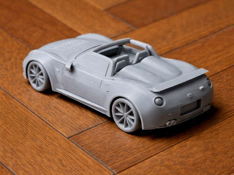 Abarth 1000 SP 3D Model