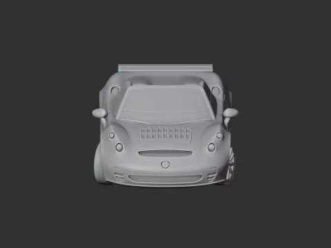 Abarth 1000 SP 3D Model