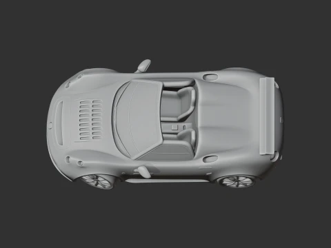 Abarth 1000 SP 3D Model