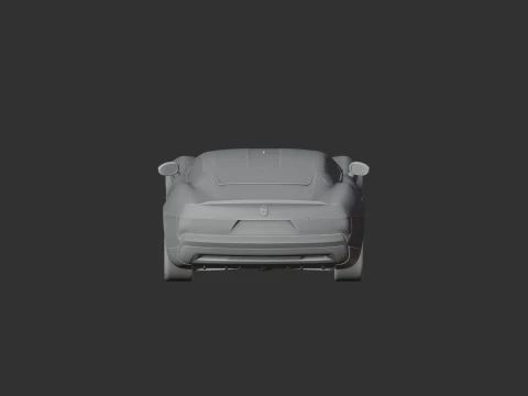 AC 378 GT Zagato 3D Model