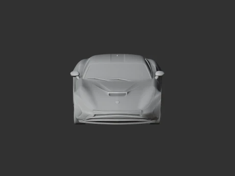 AC 378 GT Zagato 3D Model