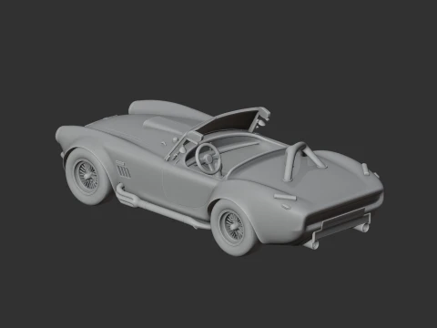 AC Cobra 3D Model