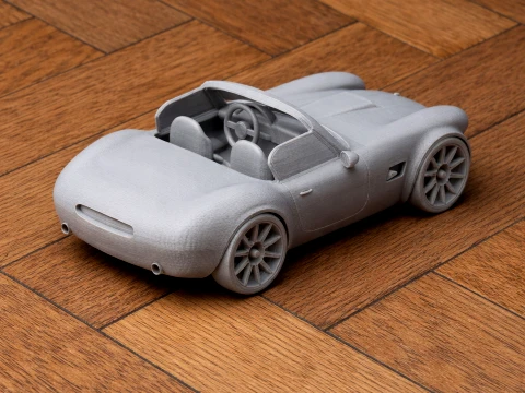 AC Cobra GT Roadster 3D Model