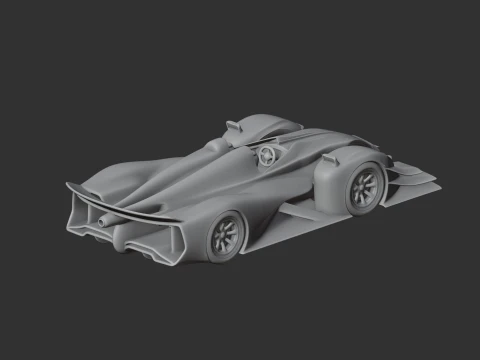 Acura ARX-02 3D Model