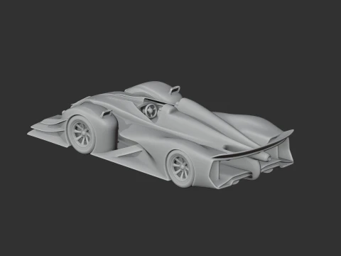 Acura ARX-02 3D Model