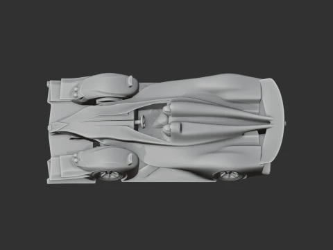 Acura ARX-02 3D Model