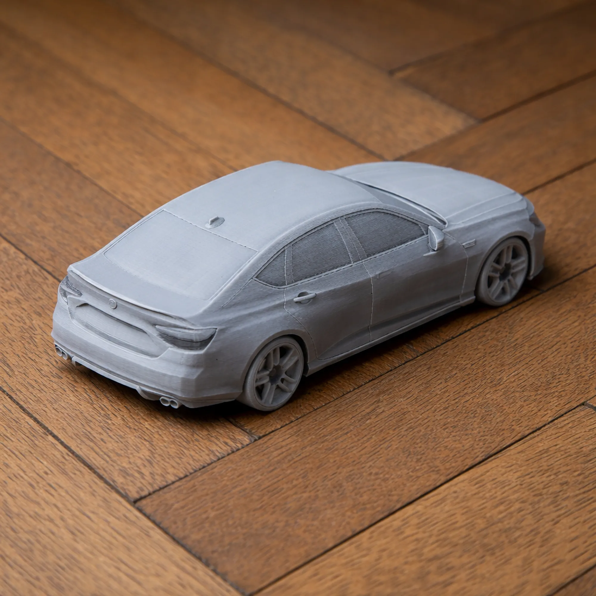 Acura TLX 3D Model .c4d .max .obj .3ds .fbx .stl .blend