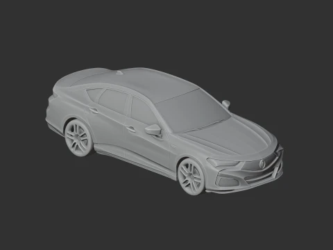 Acura TLX 3D Model