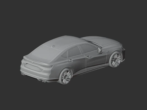 Acura TLX 3D Model
