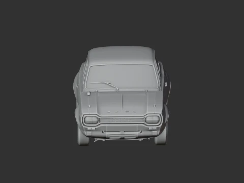 Alan Mann Racing 3D Model