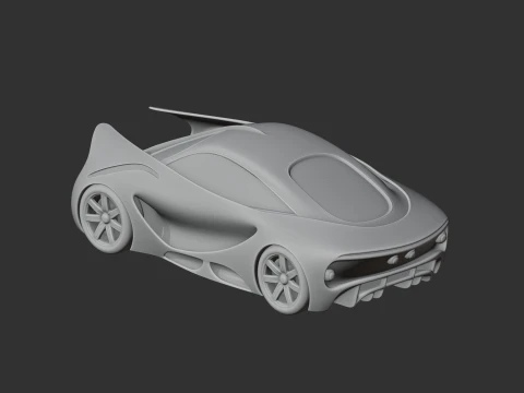 Alfa Romeo BAT 3D Model
