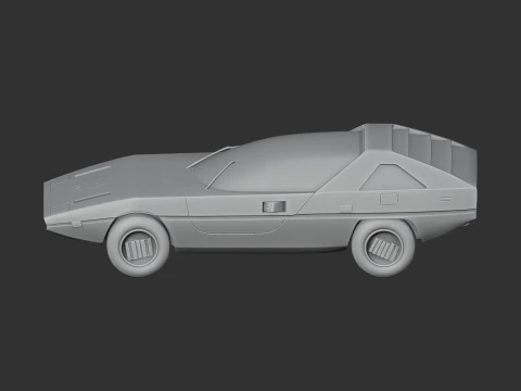 Alfa Romeo Caimano 3D Model