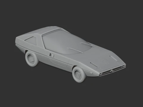 Alfa Romeo Caimano 3D Model