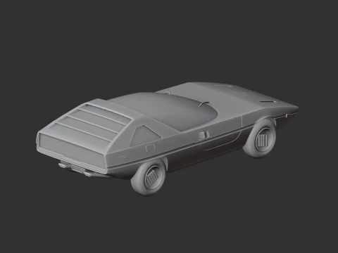 Alfa Romeo Caimano 3D Model