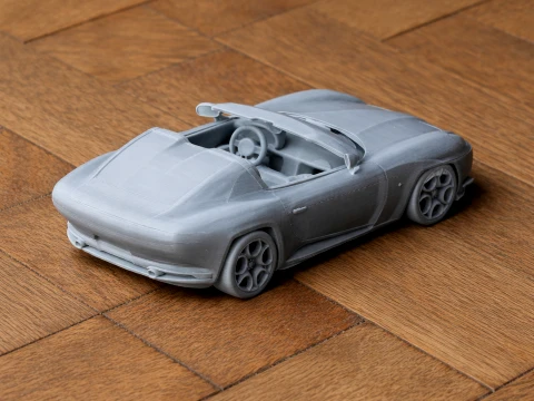 Alfa Romeo Disco Volante by Touring 3D Model