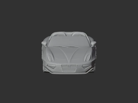 Alfa Romeo Disco Volante by Touring 3D Model