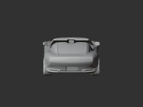 Alfa Romeo Disco Volante by Touring 3D Model
