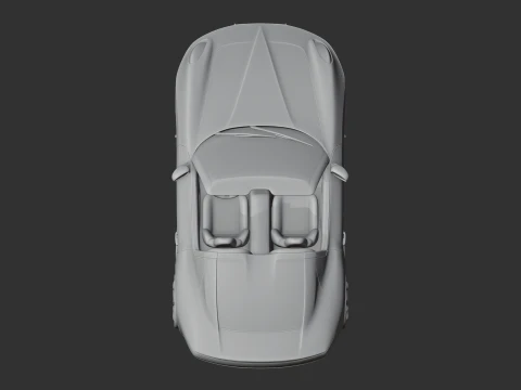 Alfa Romeo Disco Volante by Touring 3D Model