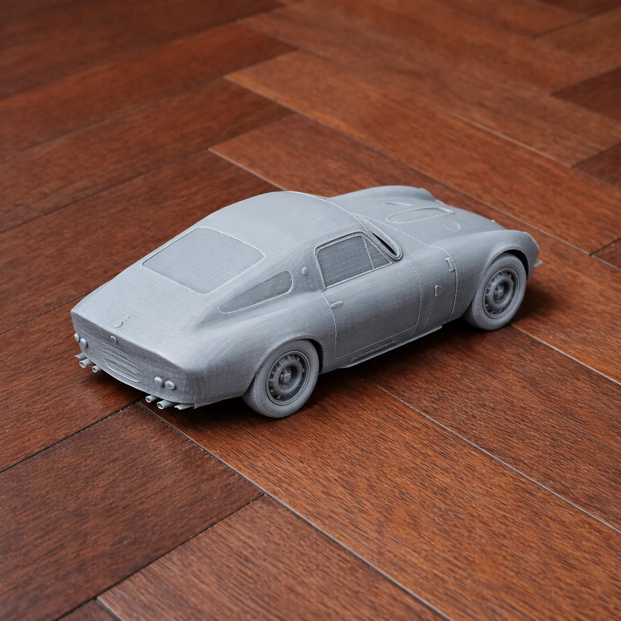 Alfa Romeo Giulia TZ 3D Model .c4d .max .obj .3ds .fbx .stl .blend 