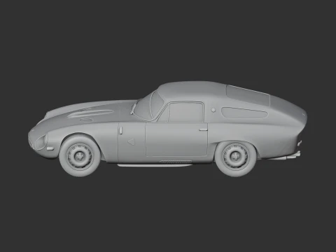 Alfa Romeo Giulia TZ 3D Model