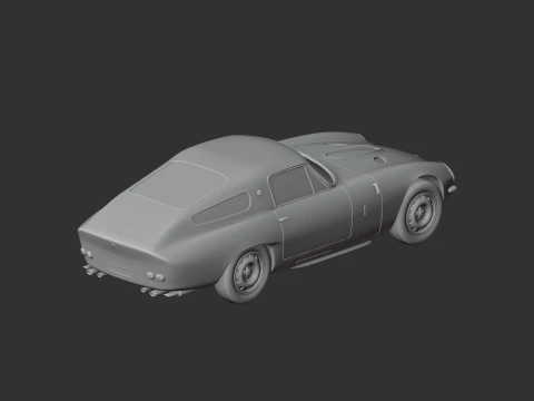 Alfa Romeo Giulia TZ 3D Model