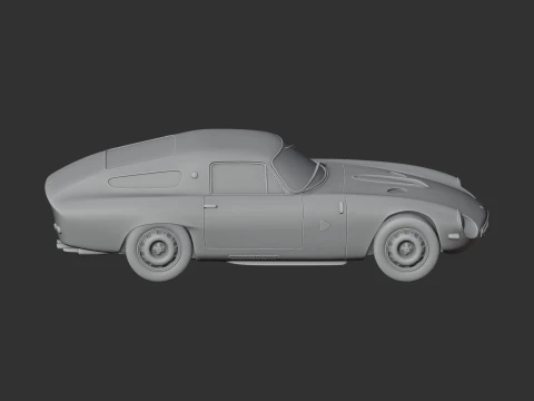 Alfa Romeo Giulia TZ 3D Model