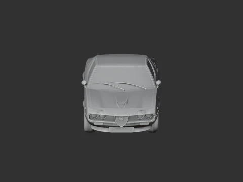 Alfa Romeo Montreal 3D Model