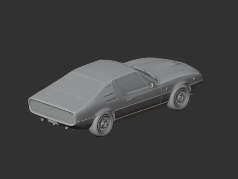 Alfa Romeo Montreal 3D Model