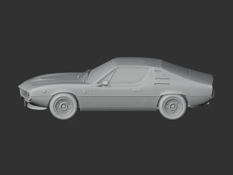 Alfa Romeo Montreal 3D Model