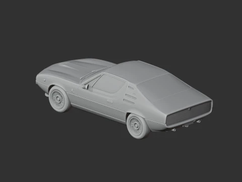 Alfa Romeo Montreal 3D Model