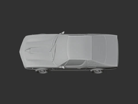 Alfa Romeo Montreal 3D Model