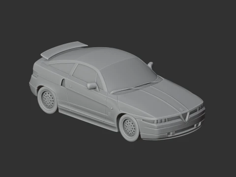Alfa Romeo SZ 3D Model