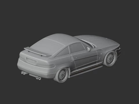 Alfa Romeo SZ 3D Model