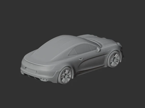 Alpine A110 2017 3D Model