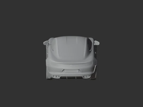 Alpine A110 2017 3D Model